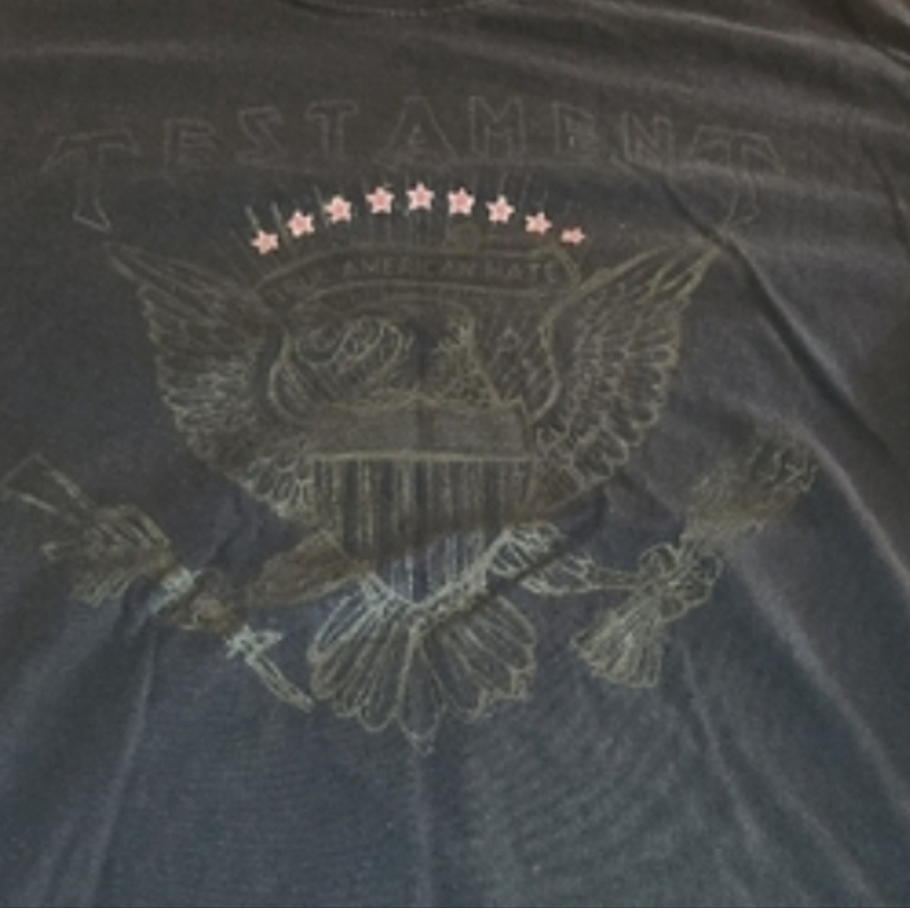 TESTAMENT - TRUE AMERICAN HATE NORTH AMERICAN CAMPAIGN 2012 - MENS SIZE XL